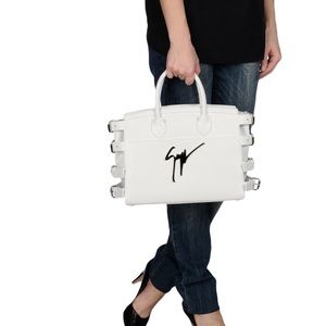 Giuseppe Zanotti signature medium handbag